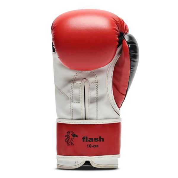 Guantes de Boxeo Leone Flash rojos - Imagen 2