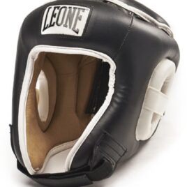 Casco de Boxeo Leone Combat negro