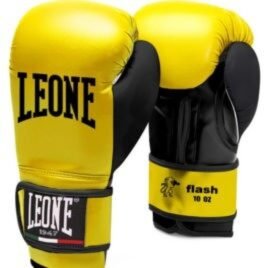 Guantes de Boxeo Leone Flash amarillos