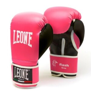 Guantes de Boxeo Leone Flash rosa
