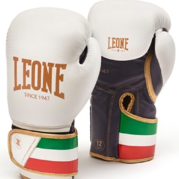 Guantes de Boxeo Leone "Italy" blancos