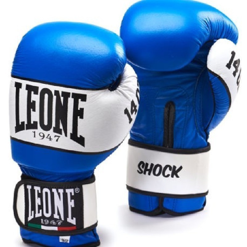Guantes de Boxeo Leone Shock azules