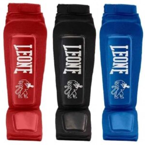 Espinilleras Leone "Defender" tubular