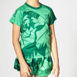 Camiseta Leone “Mascot” Infantil verde