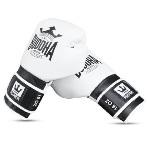 Guantes de Boxeo Buddha Top Fight blancos