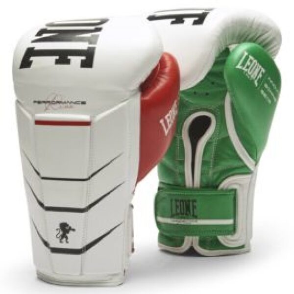 Guantes de Boxeo Leone Revo Performance blancos