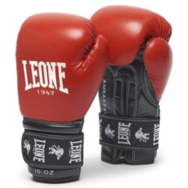 Guantes de Boxeo Leone Ambassador rojos