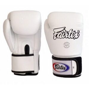 Guantes de Boxeo Fairtex BGV1 Blancos