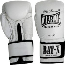 Guantes de Boxeo Charlie Bat-X blancos