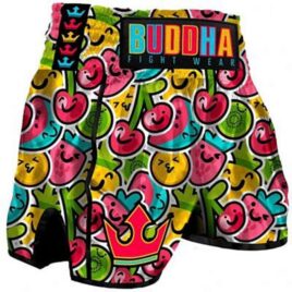 Pantalones infantil Muay Thai Buddha frutas