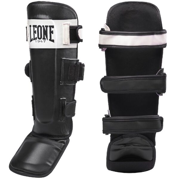 Espinilleras Leone Shock negras
