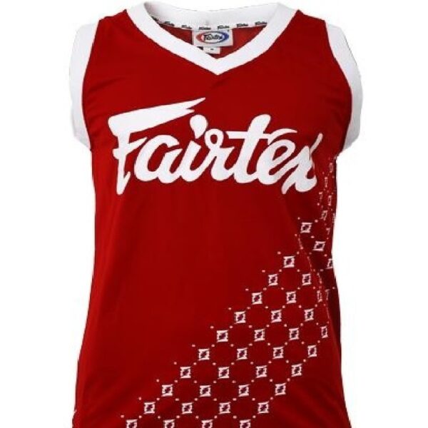 Camiseta sin mangas Fairtex roja