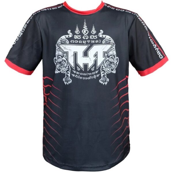 Camiseta Tuff True Power Double Tiger negra