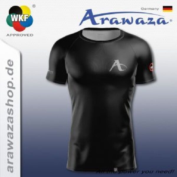 Camiseta tecnica Arawaza 4 negra