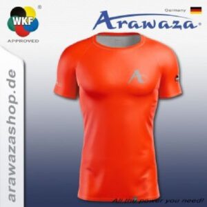 Camiseta tecnica Arawaza naranja
