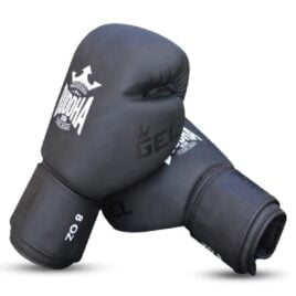 Guantes de Boxeo infantiles Buddha Gel negro mate