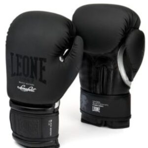 Guantes de Boxeo Leone "Black and White" negros