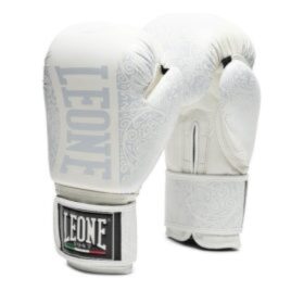 Guantes de Boxeo Leone New Maori blancos