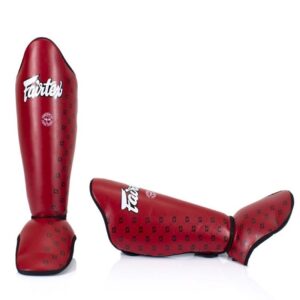 Espinilleras Fairtex Super Comfort SP5 rojas