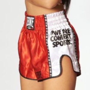 Pantalones Muay Thai Leone Training rojos