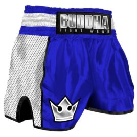 Pantalones Muay Thai Buddha Retro Premium azul