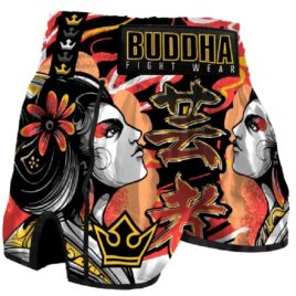 Pantalones Muay Thai Buddha European Geisha
