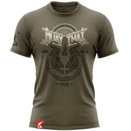 Camiseta 8 Weapons Sak Yant oliva