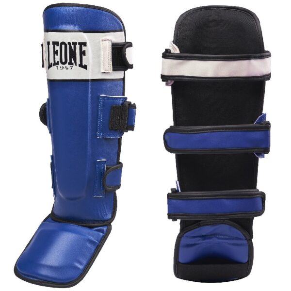 Espinilleras Leone Shock azul