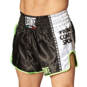 Pantalones Muay Thai Leone Training negros