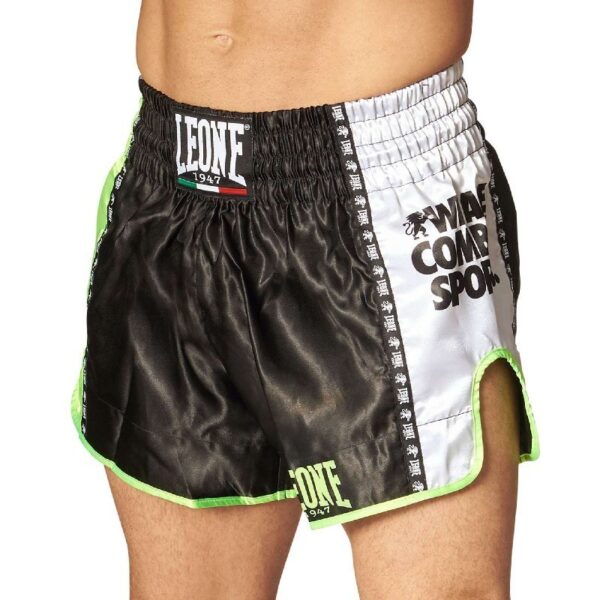 Pantalones Muay Thai Leone Training negros