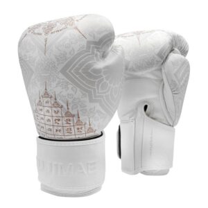 Guantes de Boxeo FUJIMAE Sak Yant blancos