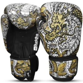 Guantes de Boxeo Buddha Dragon blancos