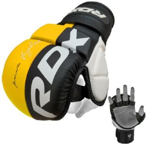 Guantillas MMA RDX T6 amarillas