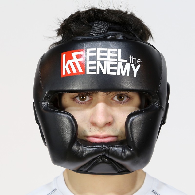 Casco de Boxeo KRF negro