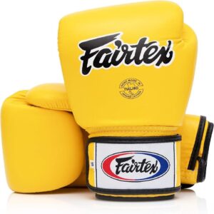 Guantes de Boxeo Fairtex BGV1 amarillos
