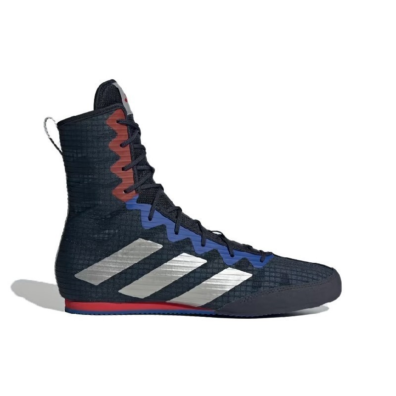 Botas de Boxeo Adidas Box Hog 4 azul-rojo