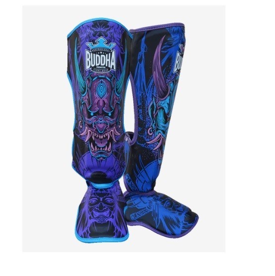 Espinilleras Buddha Luzbel