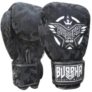 Guantes de Boxeo Buddha Army negro