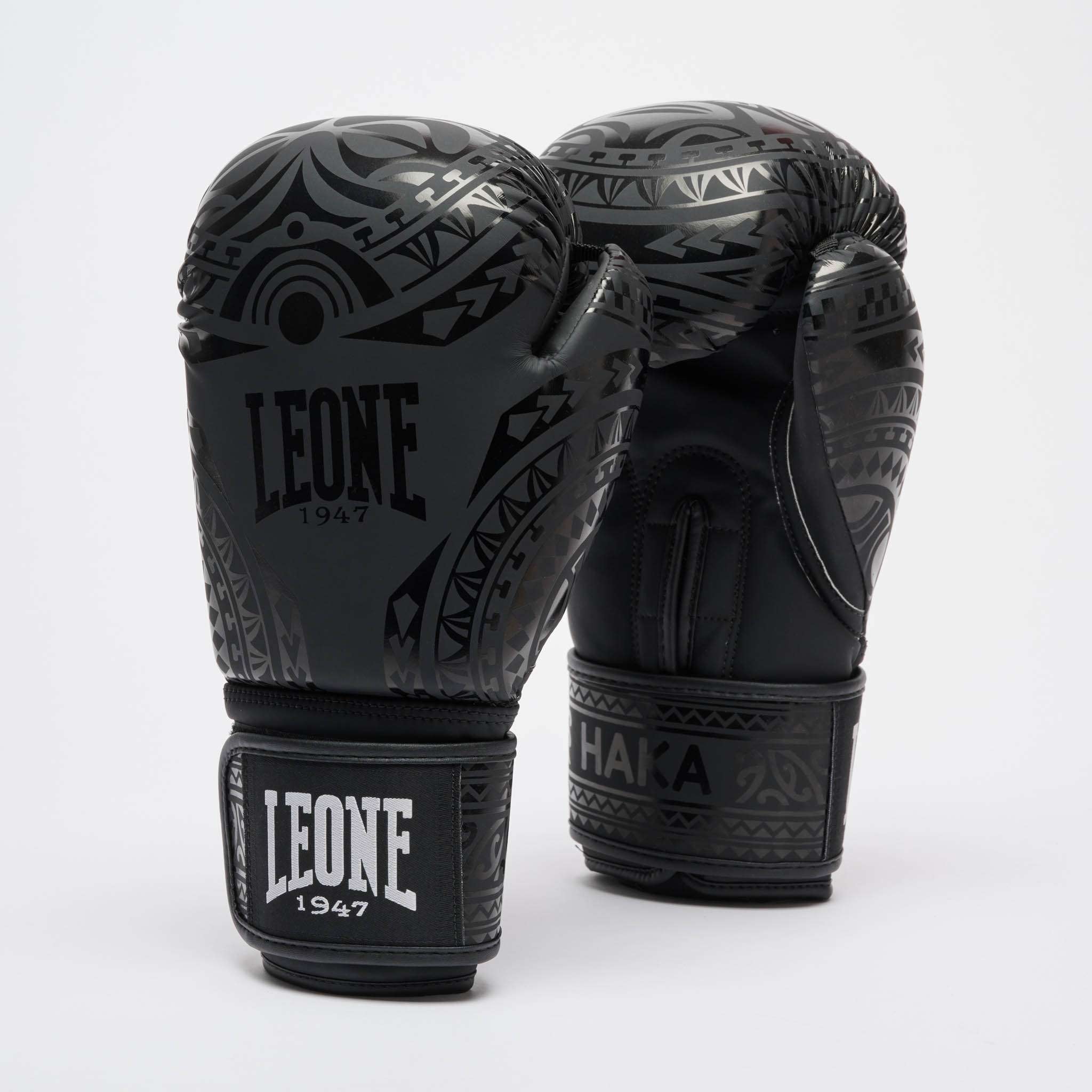 Guantes de Boxeo Leone Haka negro