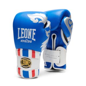 Guantes de Boxeo Leone Thai Style azul