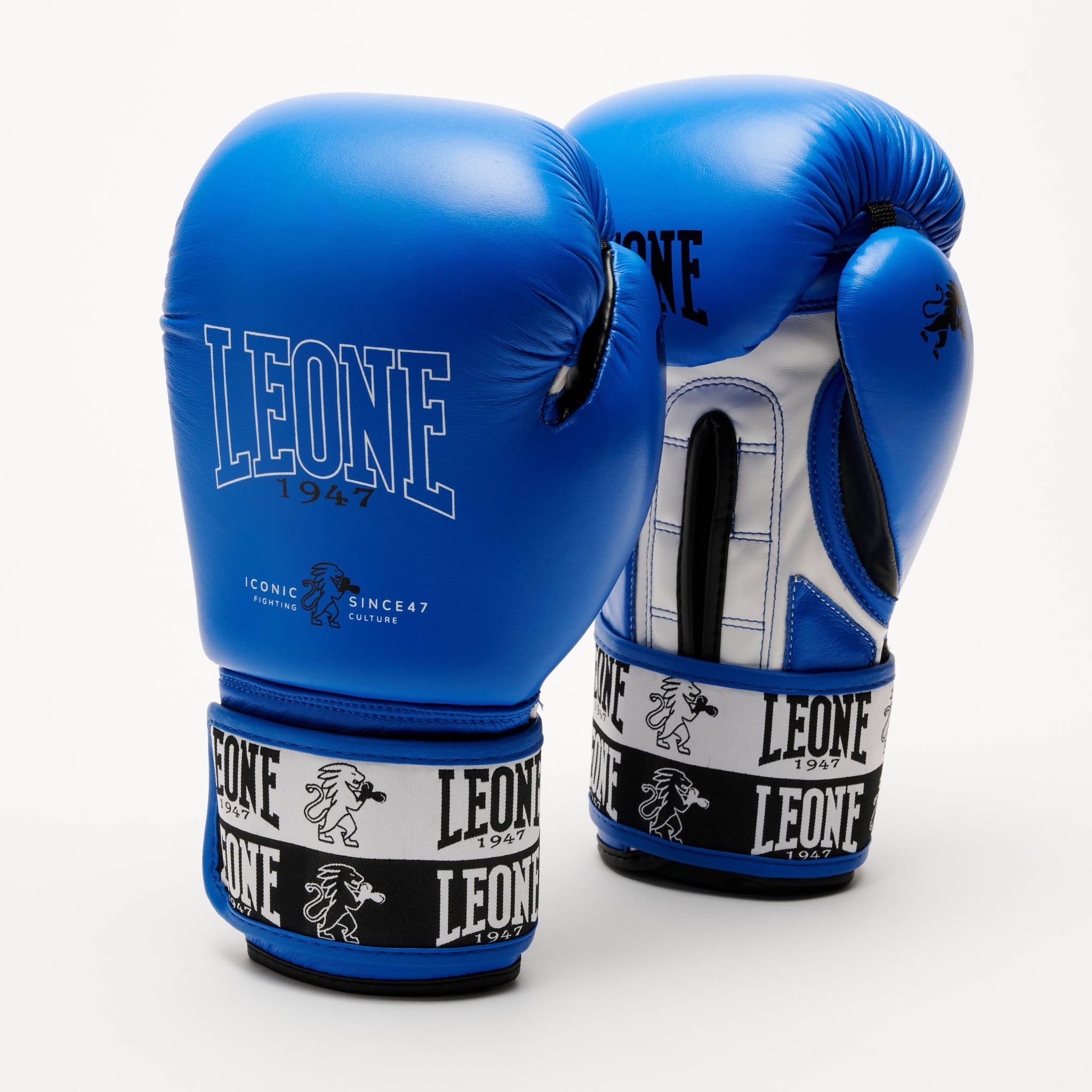 Guantes de Boxeo Leone Iconic azul