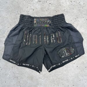 Pantalones Muay Thai Waikru Black Panther