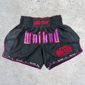 Pantalones Muay Thai Waikru Black