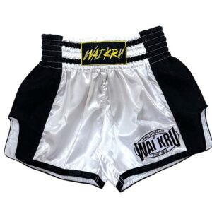 Pantalones Muay Thai Waikru Mesh blancos