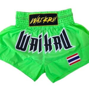 Pantalones Muay Thai Waikru Hybrid Ripstop verdes