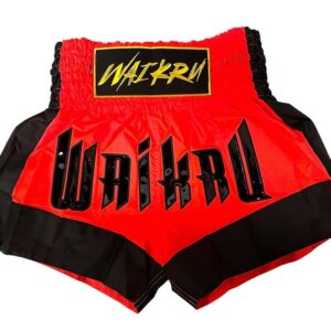 Pantalones Muay Thai Waikru Hybrid Ripstop naranjas