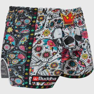 Pantalones Muay Thai Buddha Santa Muerte