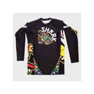 Rashguard Shark Tokio manga larga