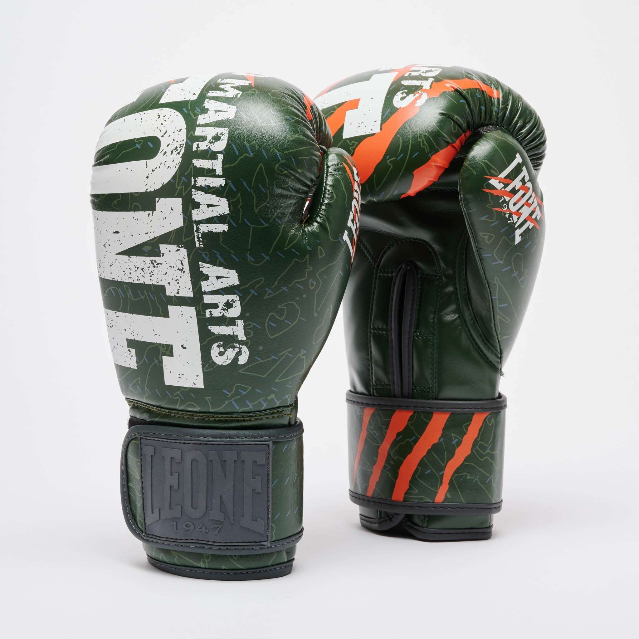 Guantes de Boxeo Leone Primal Instic verde