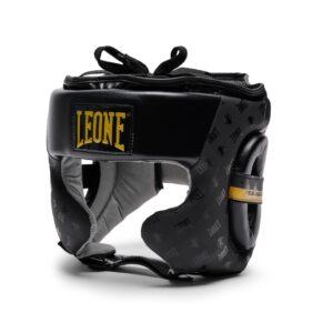 Casco de Boxeo Leone DNA negro